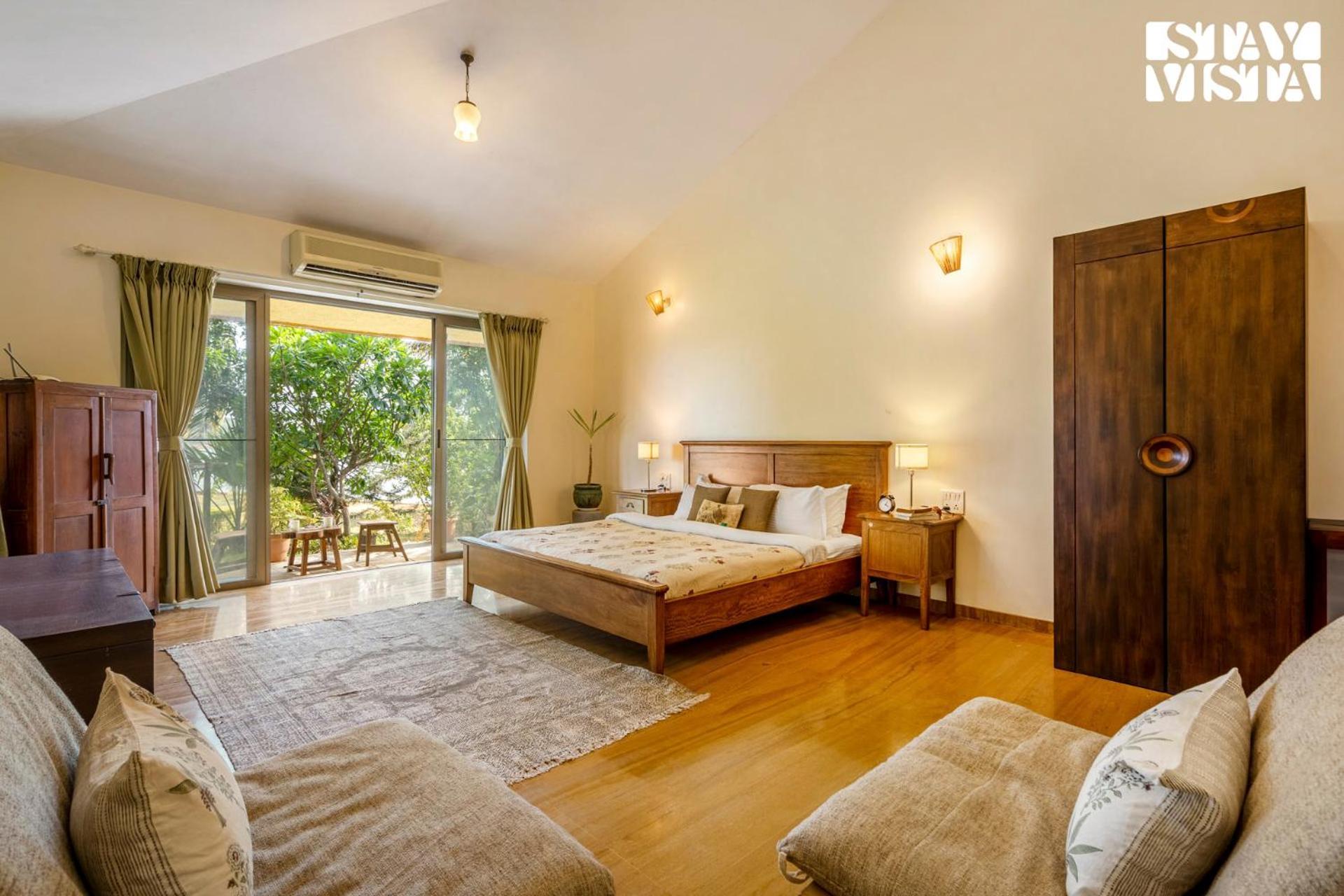 Stayvista At Three Shores With Lake View & Alfresco Dining Khamshet Exteriér fotografie