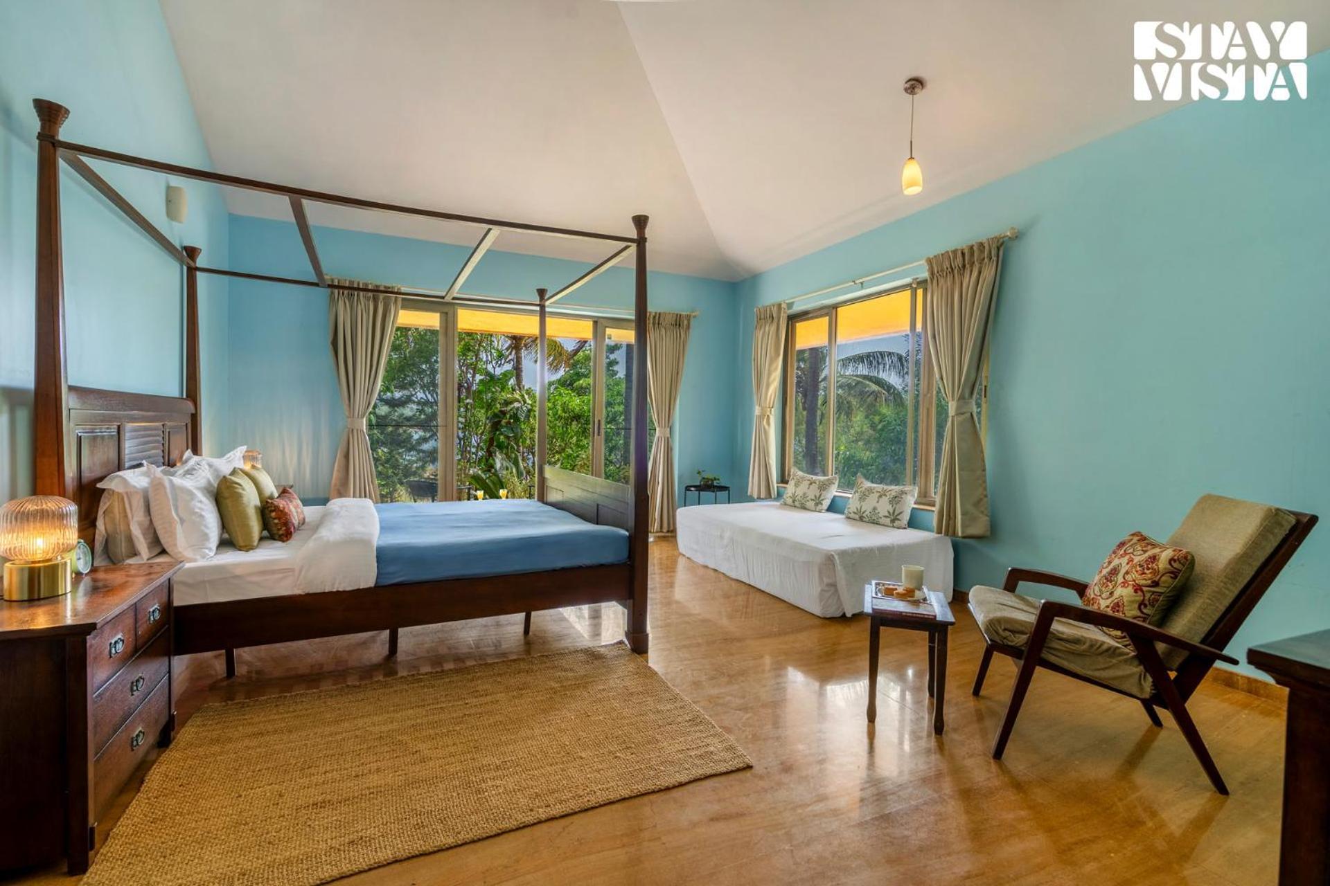 Stayvista At Three Shores With Lake View & Alfresco Dining Khamshet Exteriér fotografie